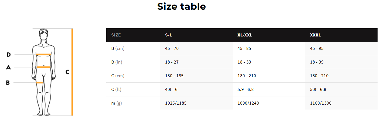 Arnês Singing Rock Body II Speed M/L