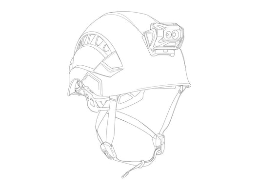 Adaptador para Frontal Petzl Slot Adapt
