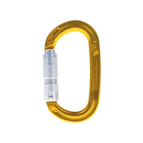 Mosquetão Singing Rock Oxy Triple Lock Gold